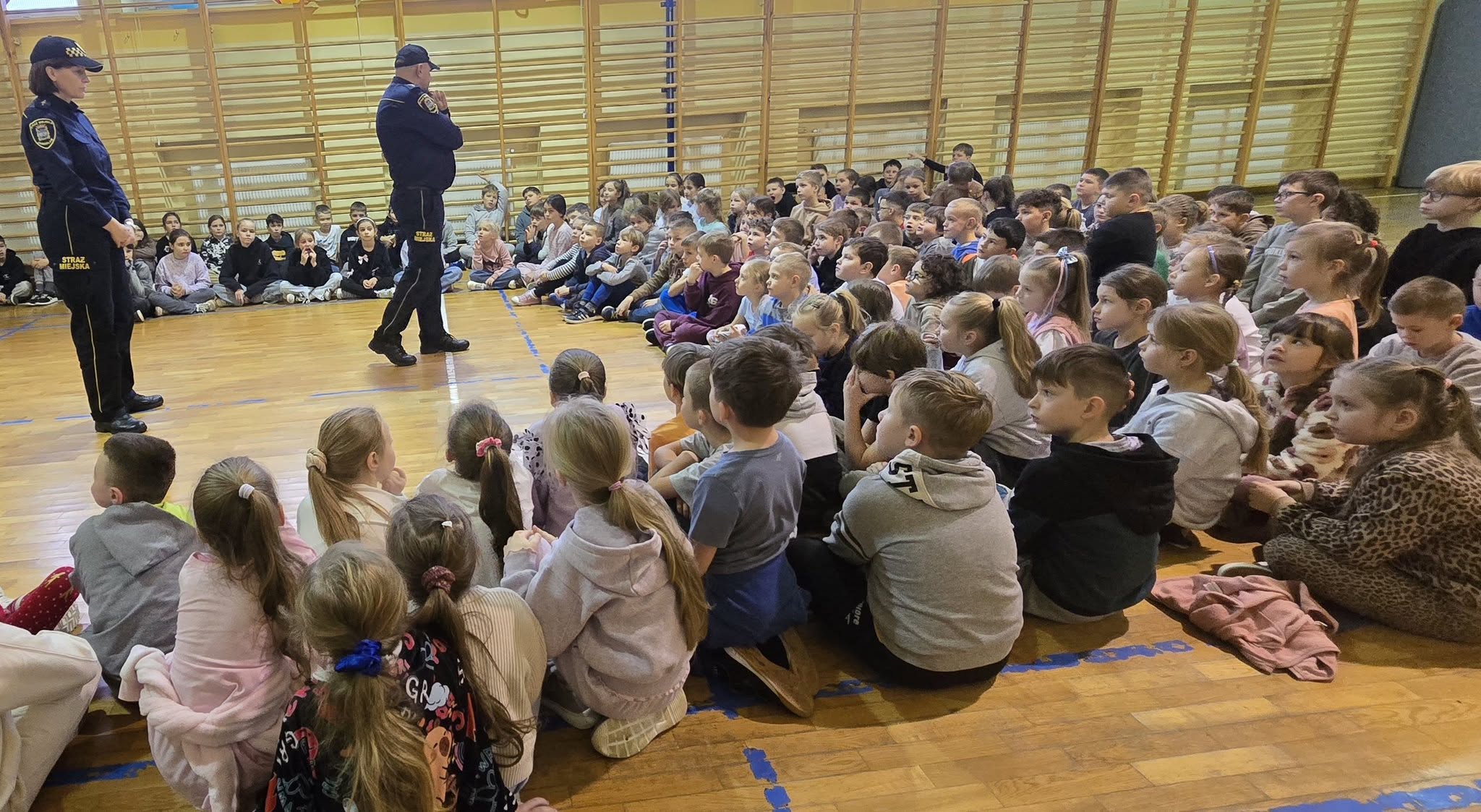 spotkanie ze strażą miejską