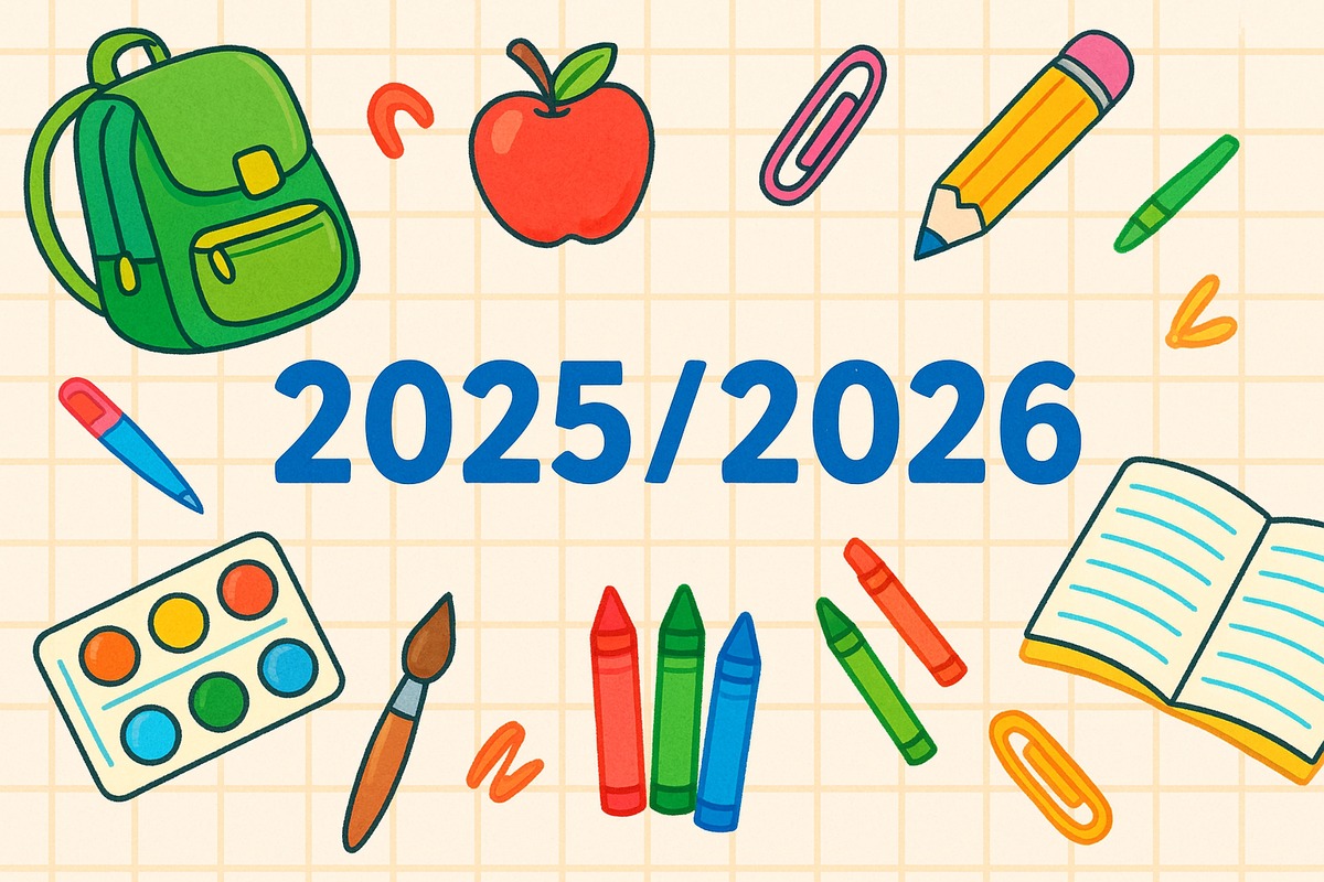 rok szkolny 2025/2026 przyboory szkolne