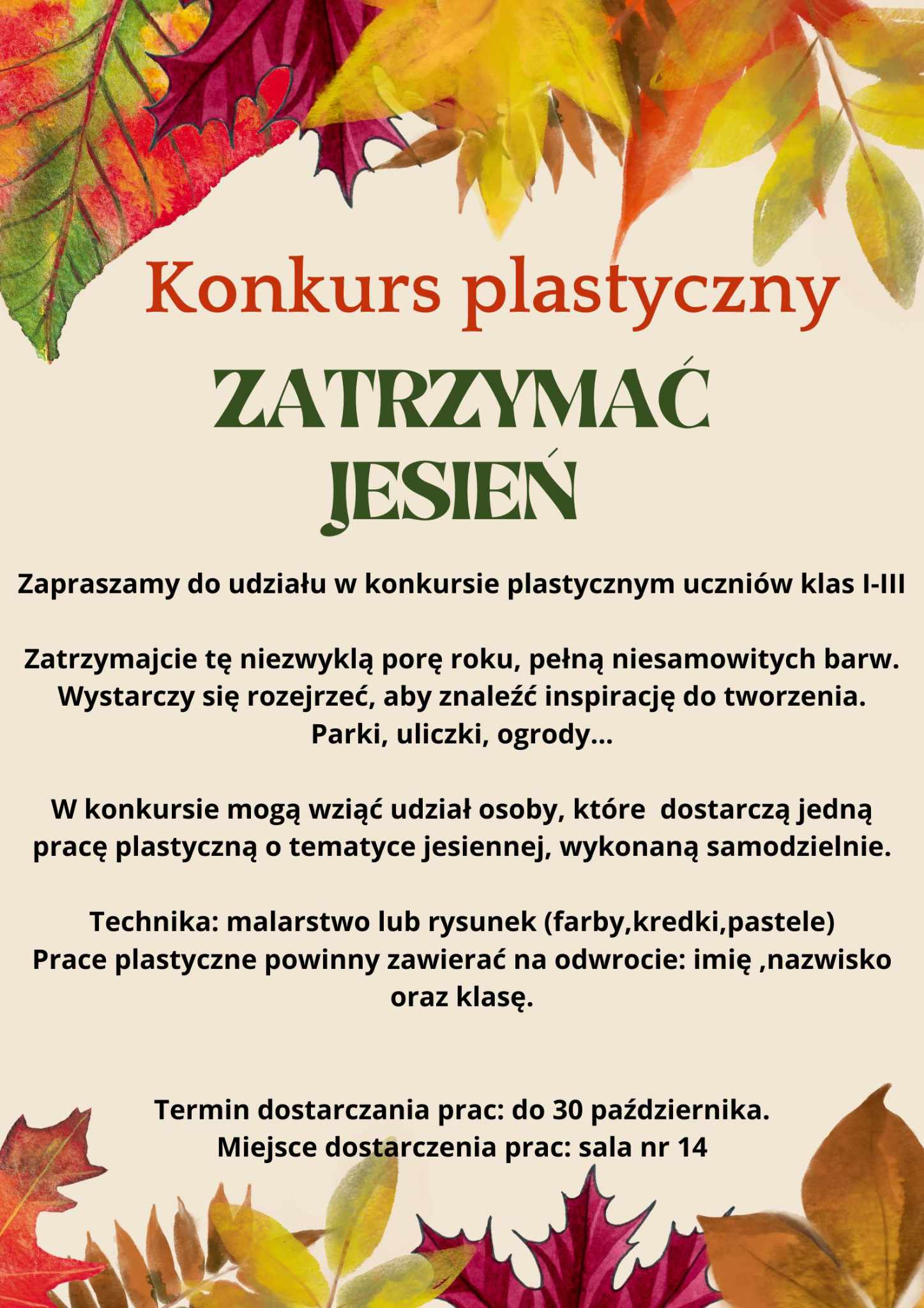 konkurs plastyczny